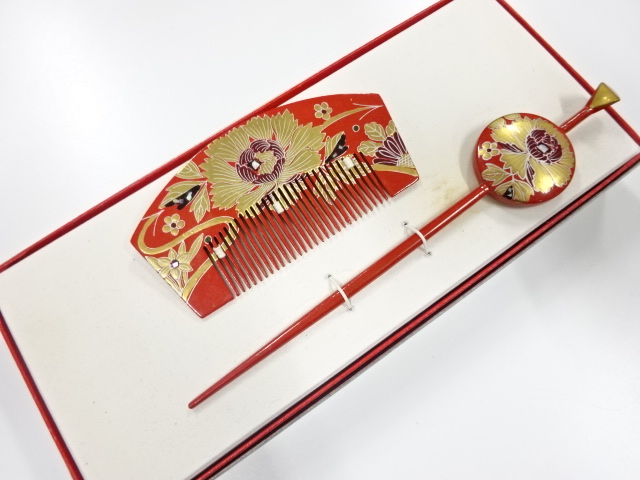 アンティーク簪櫛６点セット外箱付⭐️まとめ売り⭐️売り切り リサイクル・アンティーク着物販売：Shinei